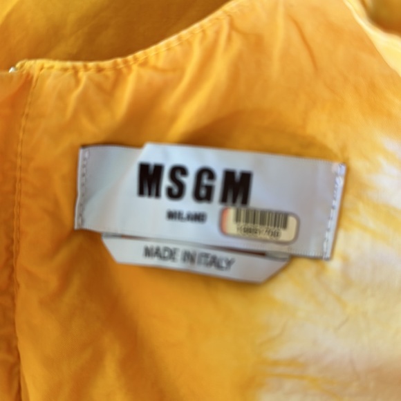 MSGM Denim Anita Dress Size 40IT - Picture 6 of 7